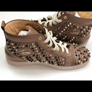 Christian Louboutin sneakers tortoise studs